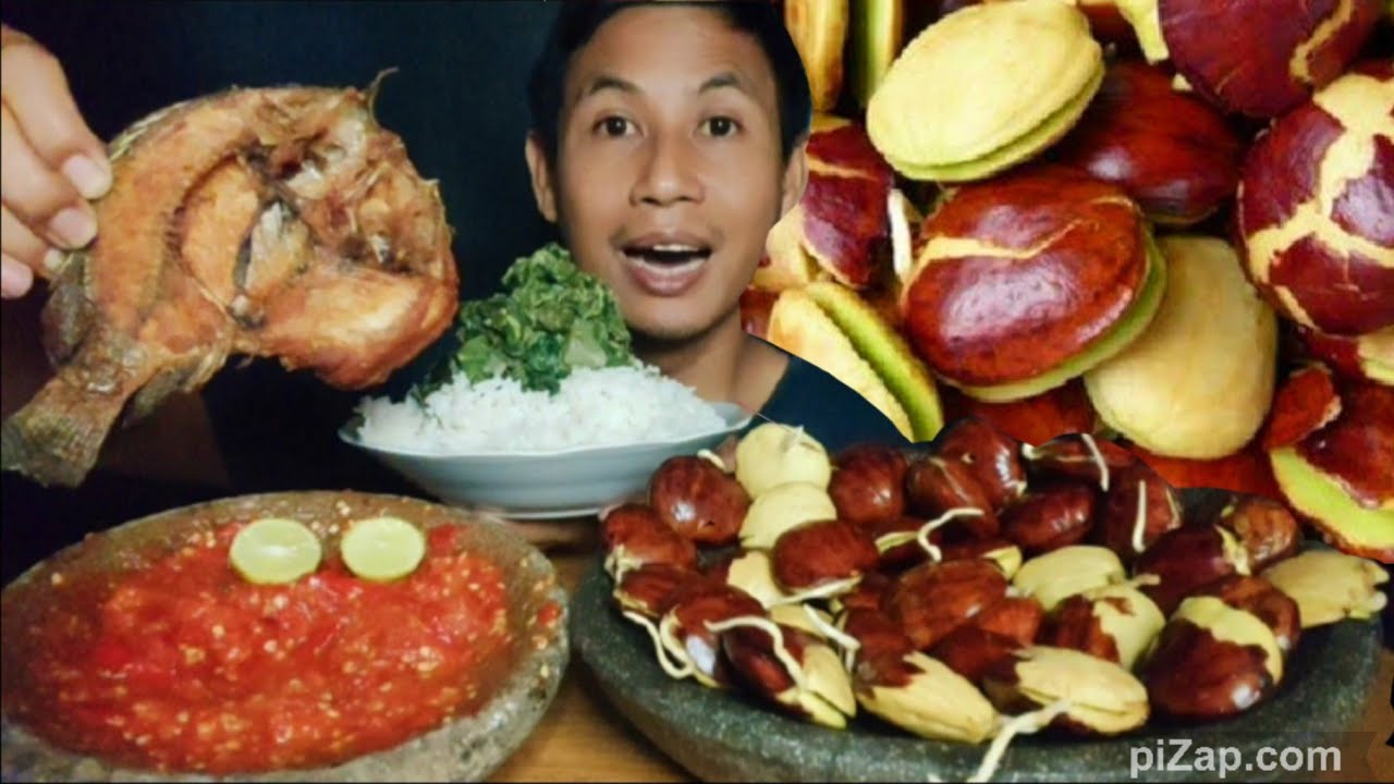 JENGKOL TUA ‼️ Ikan asin Sambal Terasi, Mukbang Indonesia