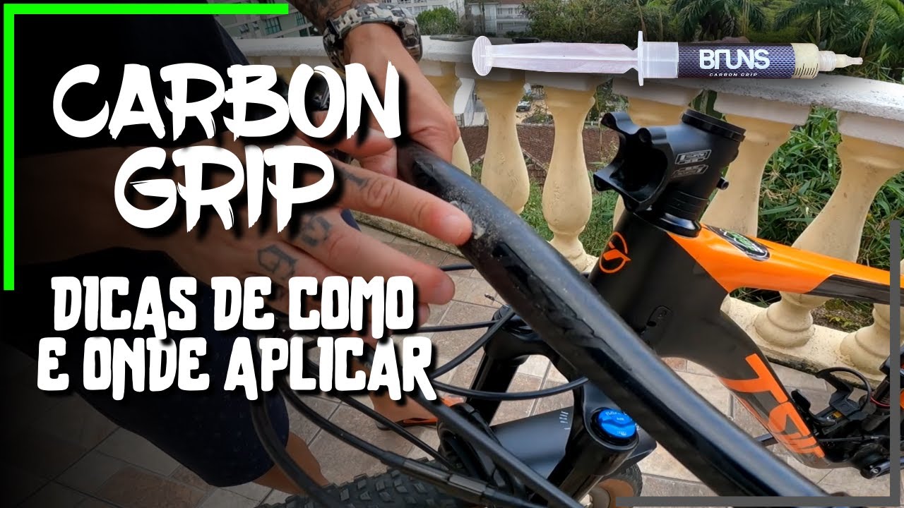 CARBON GRIP, PASTA ANTIDESLIZANTE PARA BIKE