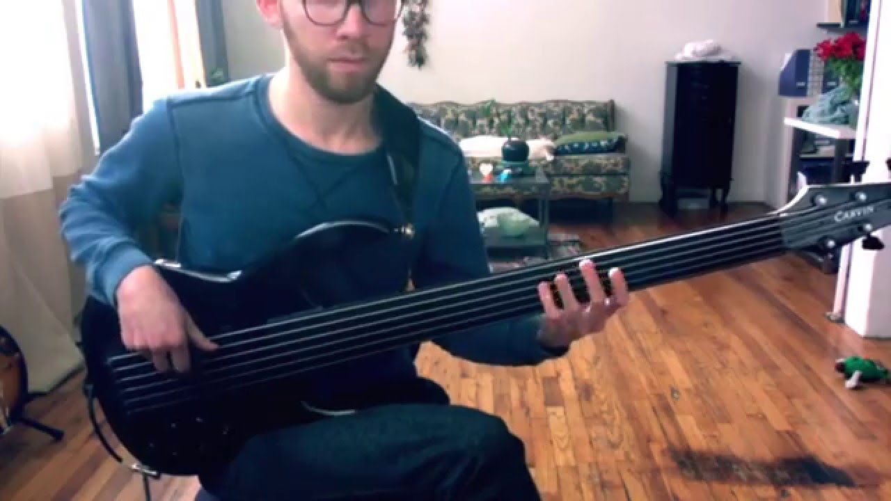 Carvin LB76 6-String Fretless Bass Demo by Kyle Nagel