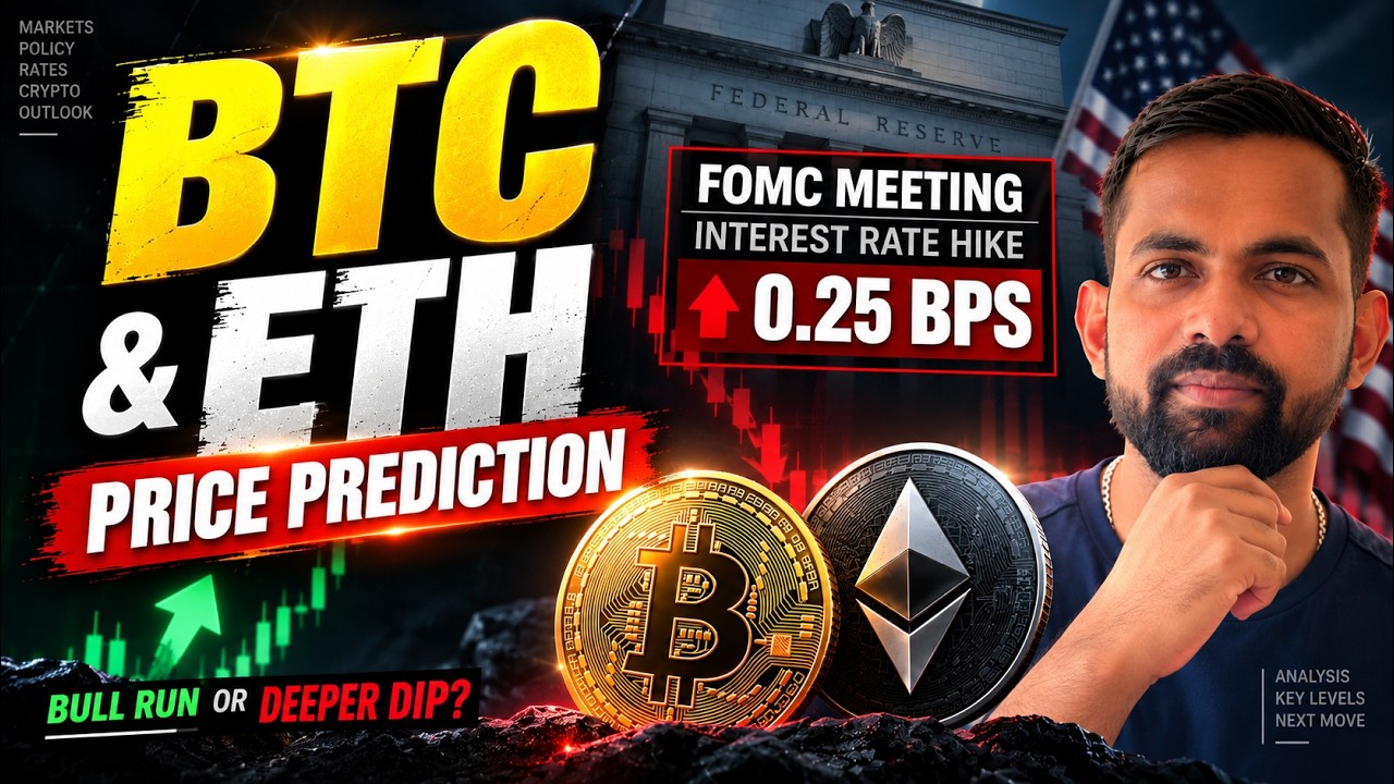 Bitcoin & Ethereum Price Analysis Today | Market Trend & Next Move | BTC & ETH Price Prediction 2026