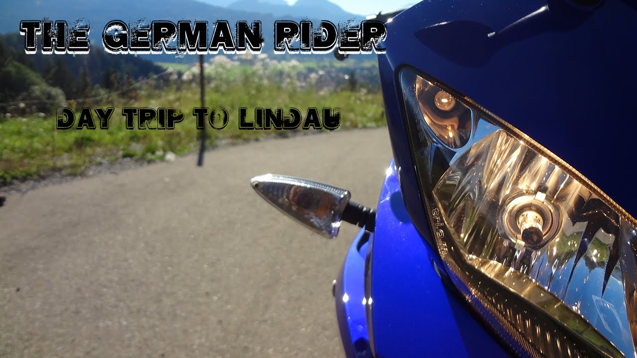 On tour with the YZF R125 - Day trip to Lindau