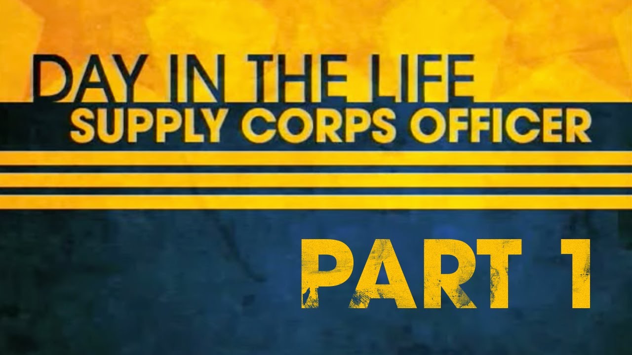 DAY IN THE LIFE: NAVY SUPPLY OFFICER - part 1