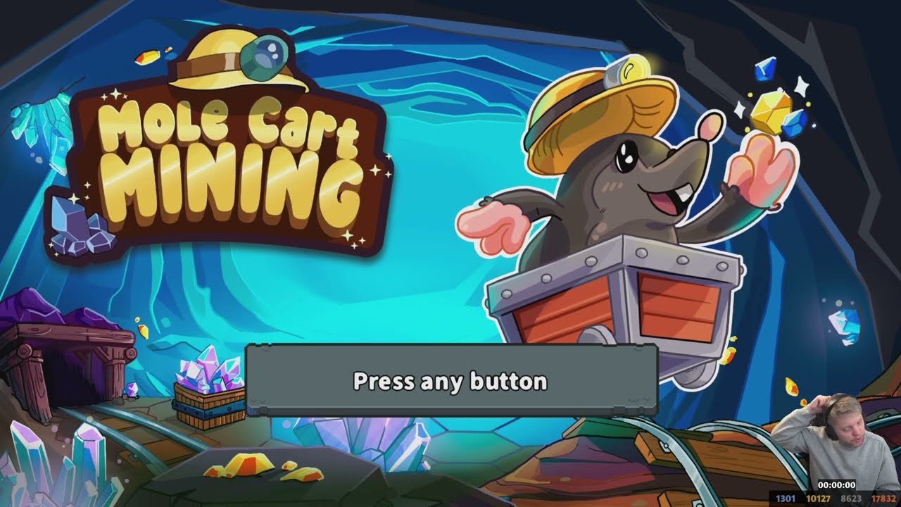 Mole Cart Mining ~ [100% Trophy Gameplay, PS5]