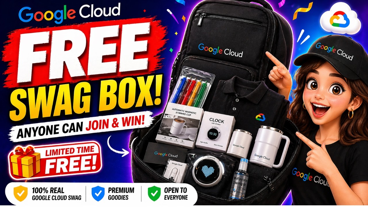 Google Giving FREE Swag Box 🎒 | How To Claim Now!  Anyone Can Join & Win 🎁 (Full Step-by-Step Guide)