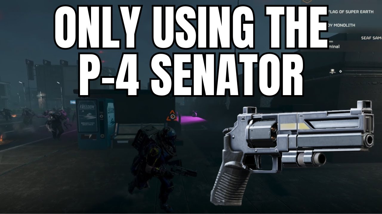 HELLDIVERS 2: SENATOR ONLY vs The Illuminate (Solo Max Difficulty) (Full Map Clear)