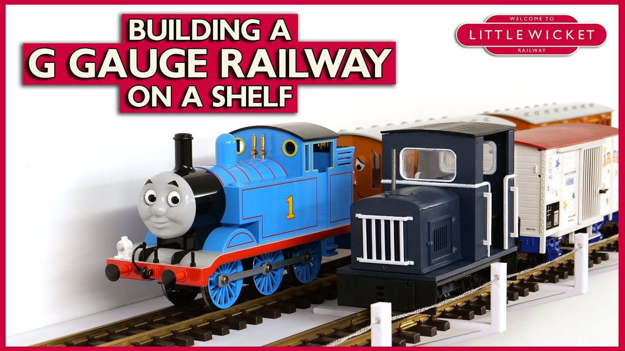 Intro to G Gauge | Building a Shelf Railway