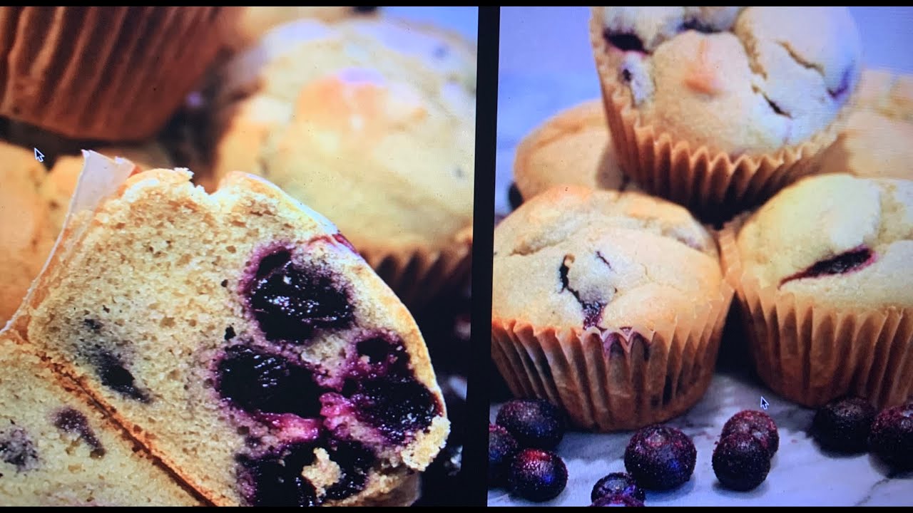 Gluten free milk free muffins with cassava flour