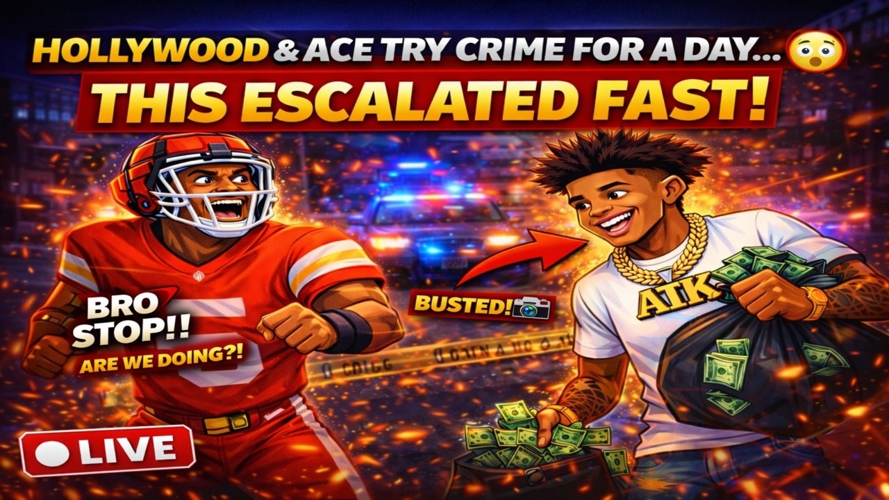 Hollywood & Youngeen Ace Turned Criminals… BIG Mistake 😬🚔
