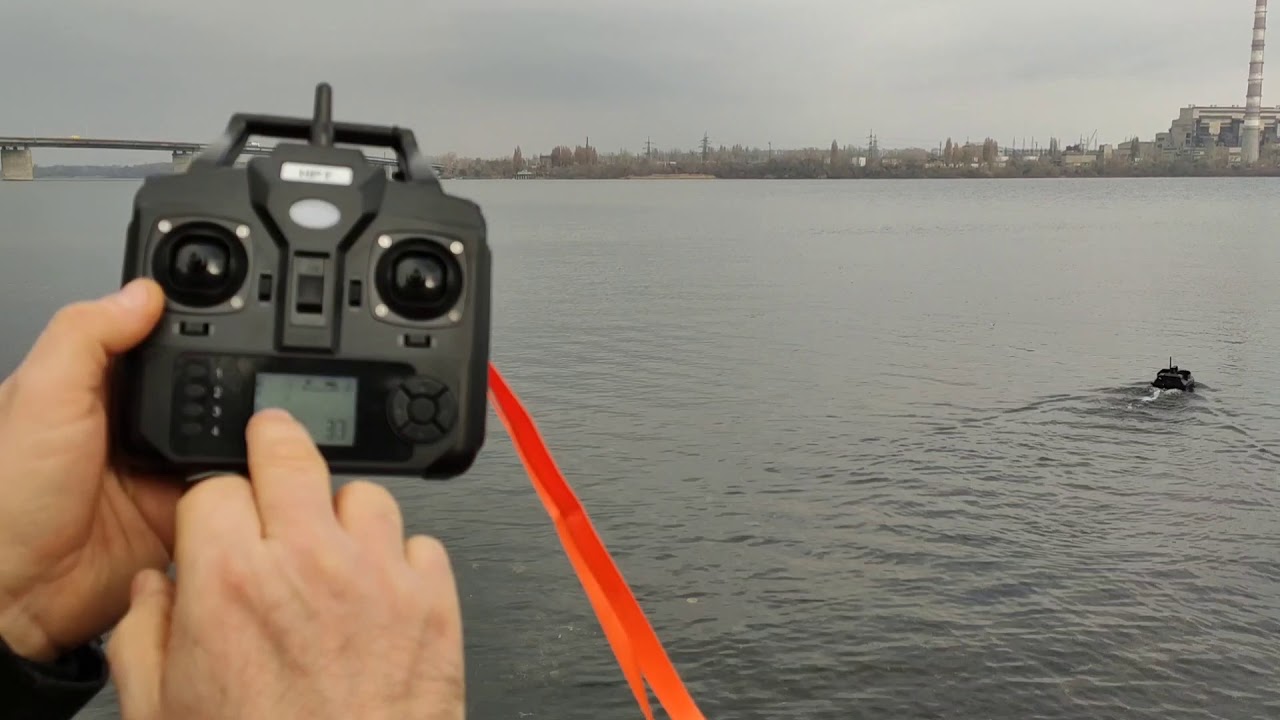 Новинка!Обзор и тест-драйв прикормочного кораблика с GPS и круиз-контролем Flytec GPS NEW