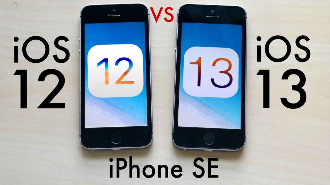 iPhone SE: iOS 13 Vs iOS 12! (Comparison)