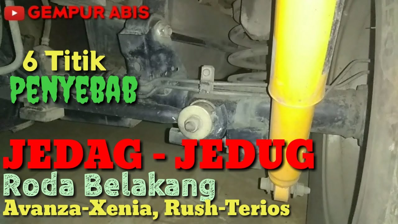 ATASI KAKI AVANZA-XENIA JEDAG-JEDUG GLUDUK-GLUDUK @GEMPUR ABIS