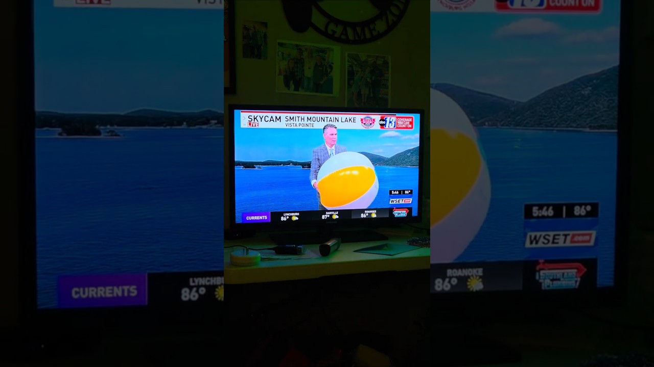 ABC-13 NEWS AT 5:30PM! - WSET-TV | A Beach Ball Interrupts, The Weather! - 😂😂😂 | July 31st, 2026