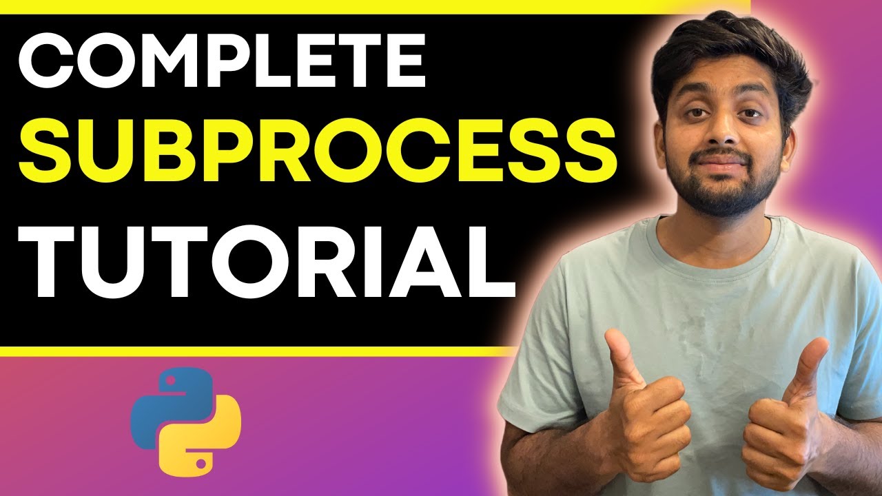 Полное руководство по SUBPROCESS в Python | Learn &mdash; мощная вещь в Python 🔥🔥