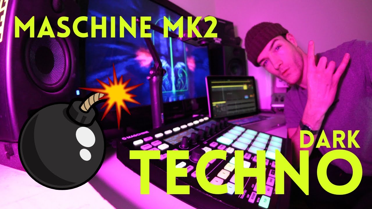 Maschine MK2 | Dark Techno Live | Jydee