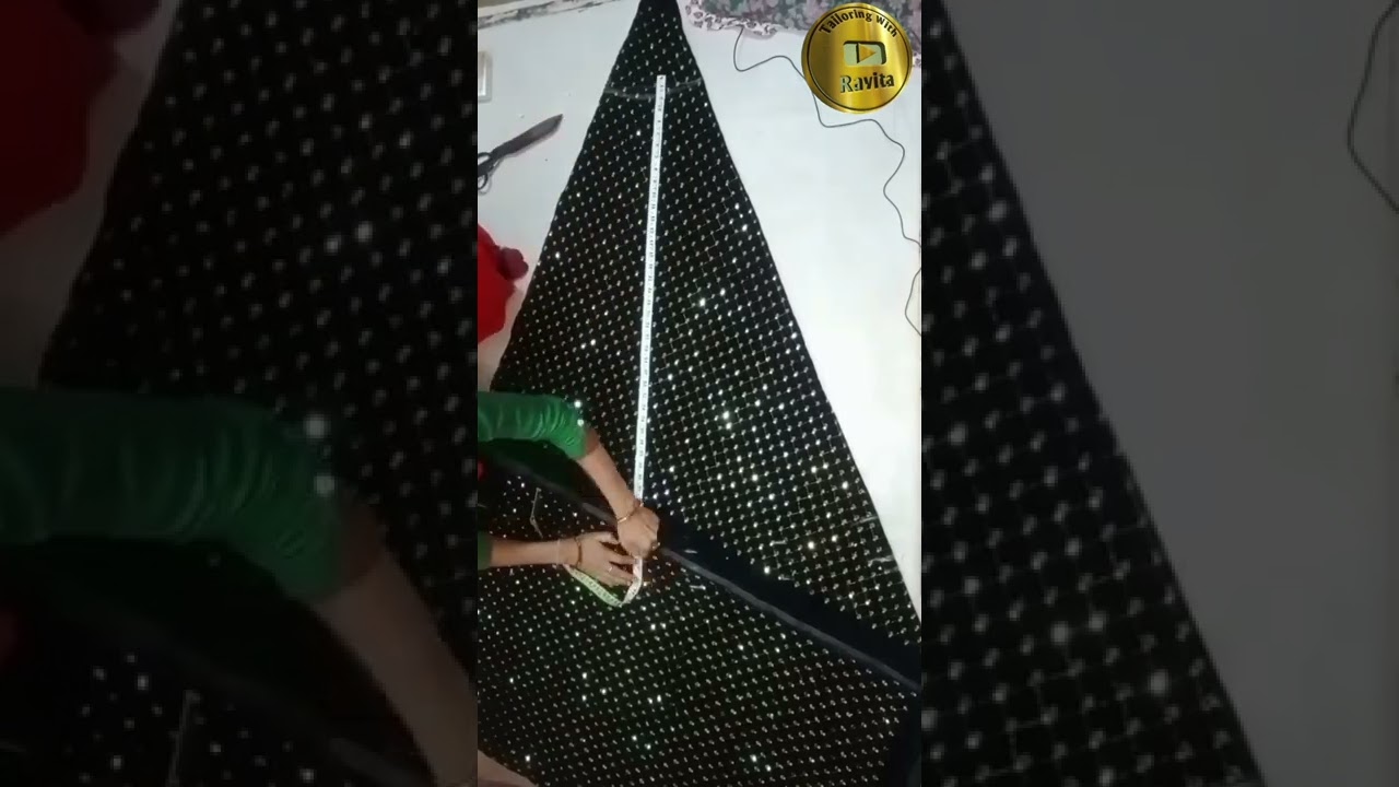 umbrella cut lehenga cutting ||