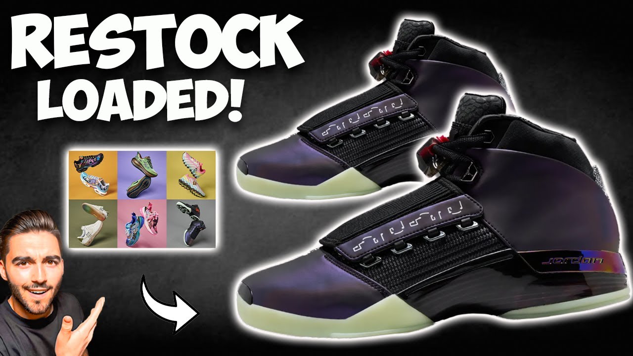 RESTOCK LOADED NOW! NIKE X DOERNBECHER JORDAN 17 ZACH RESTOCK & MORE!