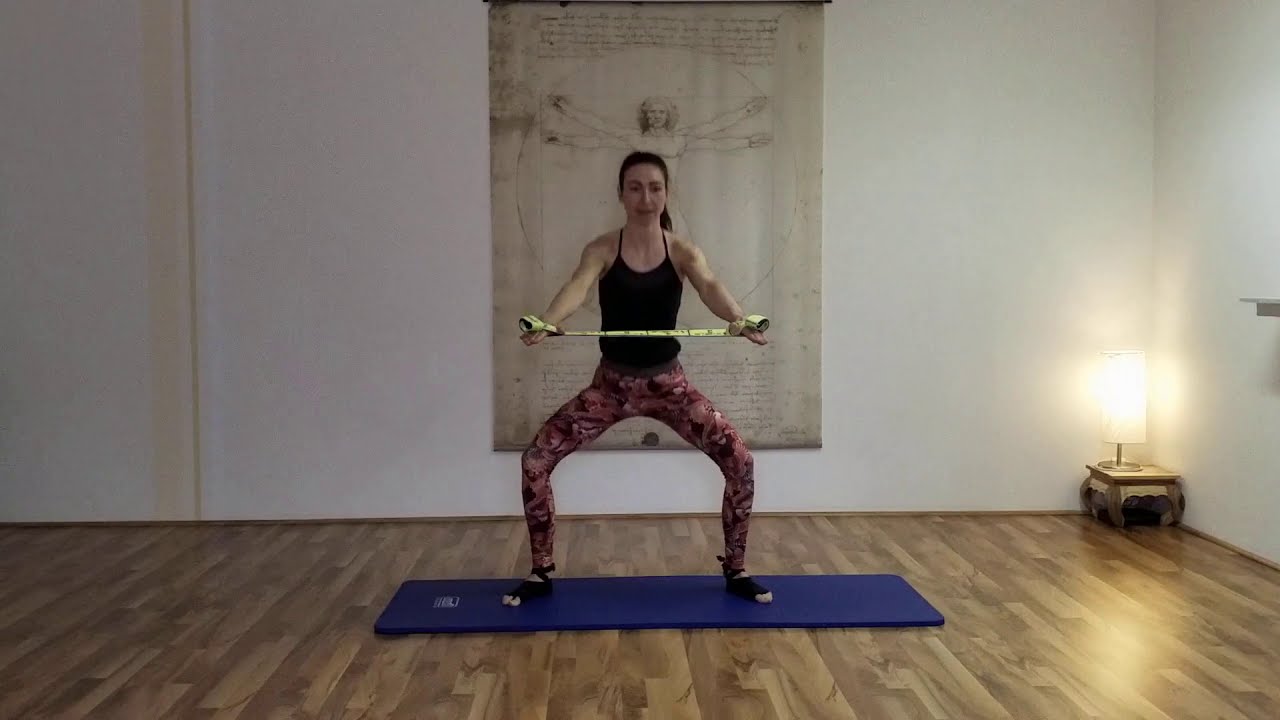Pilates - Elastikband mit Anastasia