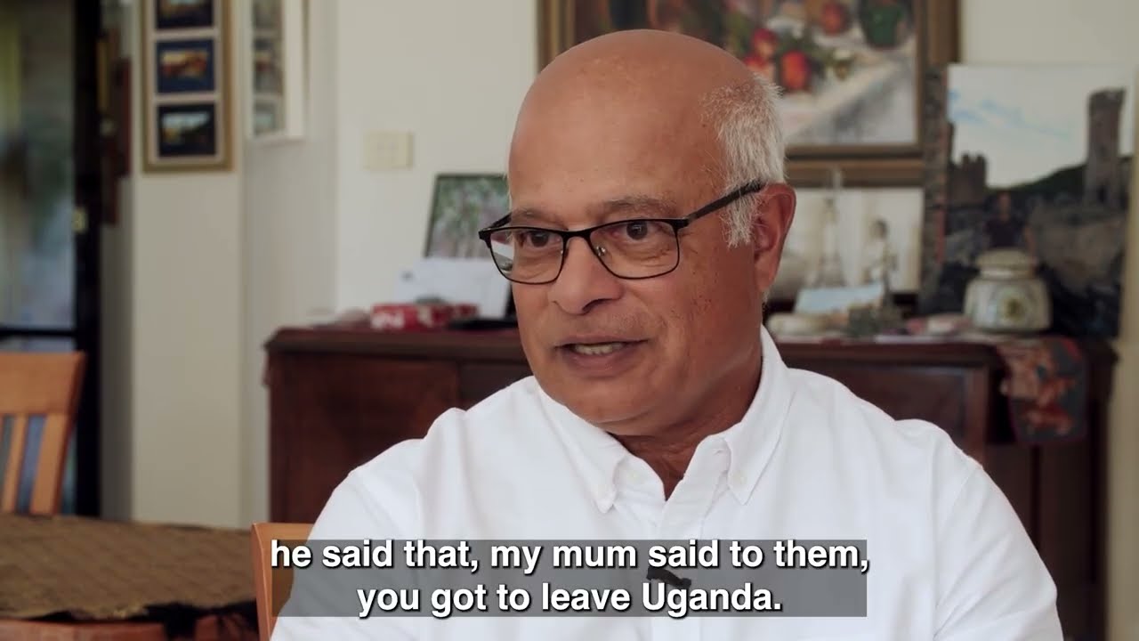 Mark was expelled from Uganda by Idi Amin but found refuge in Australia