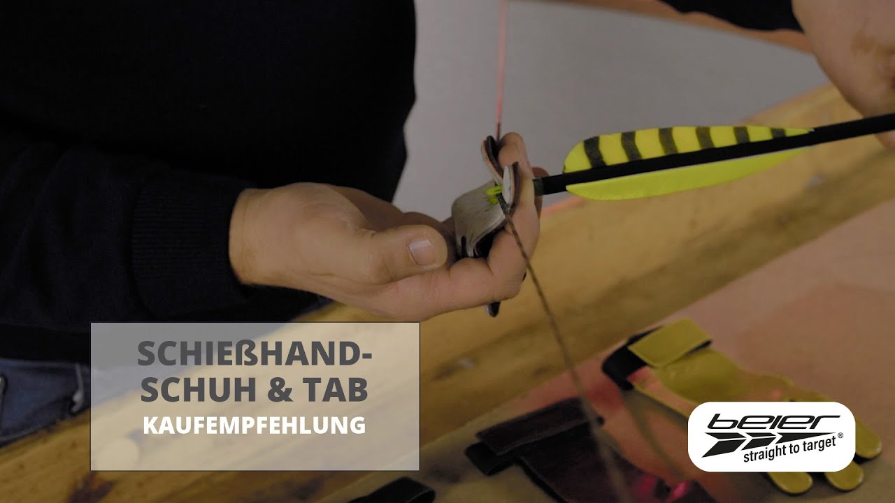 Schie&szlig;handschuh oder Tab - Kaufempfehlung - BOGENSPORT BEIER