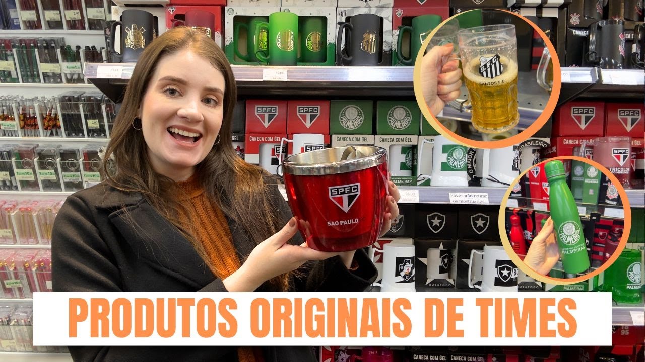 PRESENTES BARATOS PARA O DIA DOS PAIS - PRODUTOS ORIGINAIS DE TIMES DE FUTEBOL NA 25 DE MARÇO