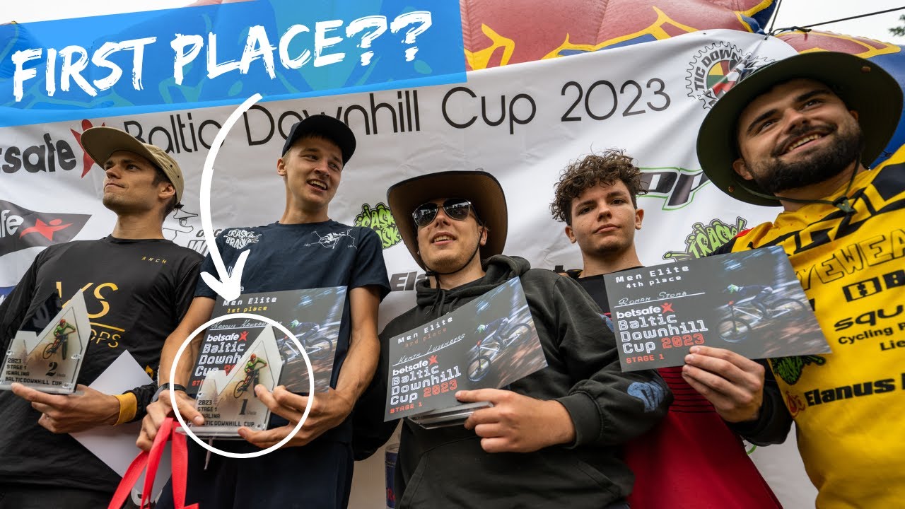Baltic downhill cup stage #1race runs!