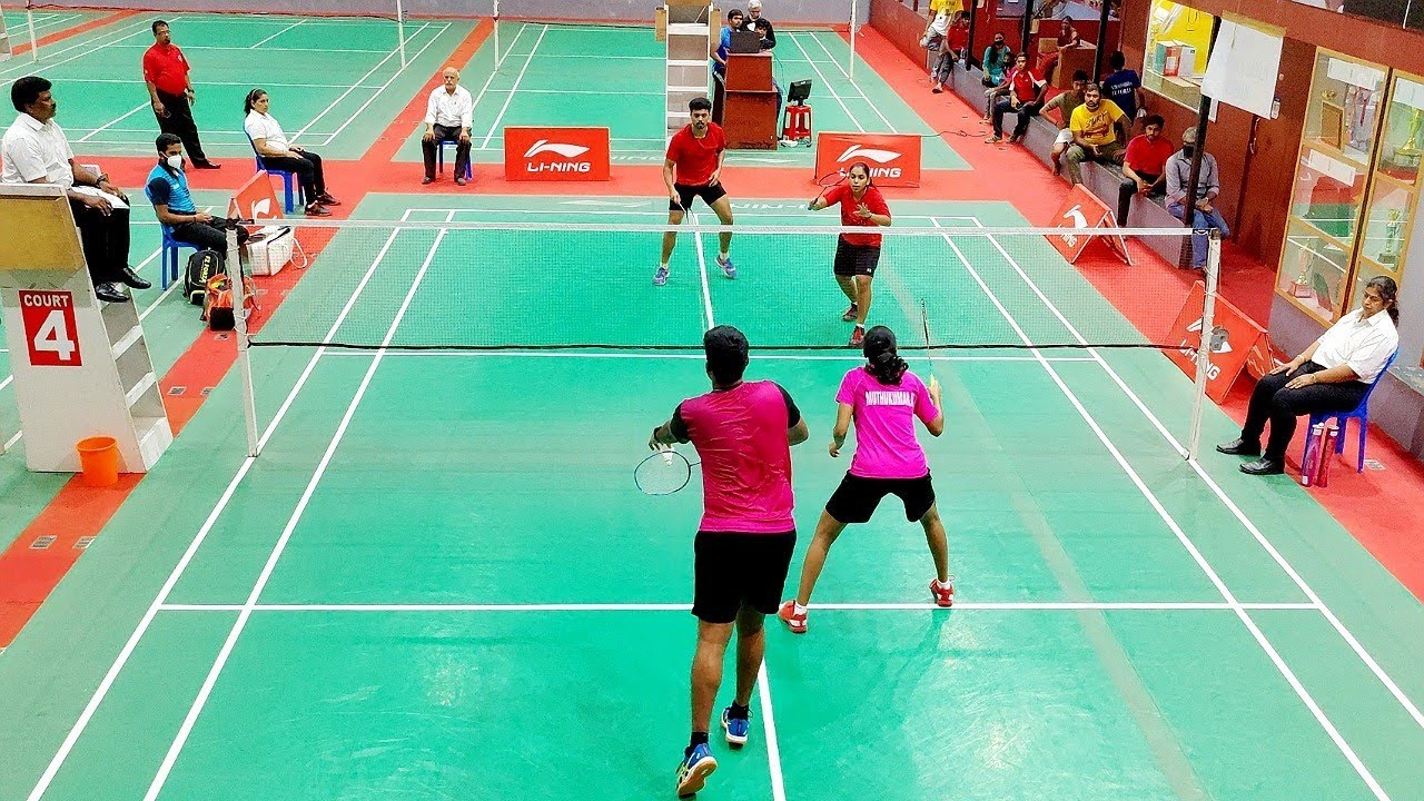 VARSHATH ARUL BALA vs LOKESH NIVETHA Finals Mixed Doubles TN State Senior Badminton Championship