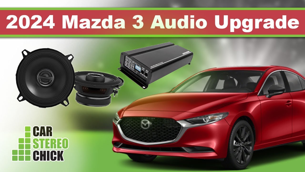 Обновление аудиосистемы Mazda 3 2024 года