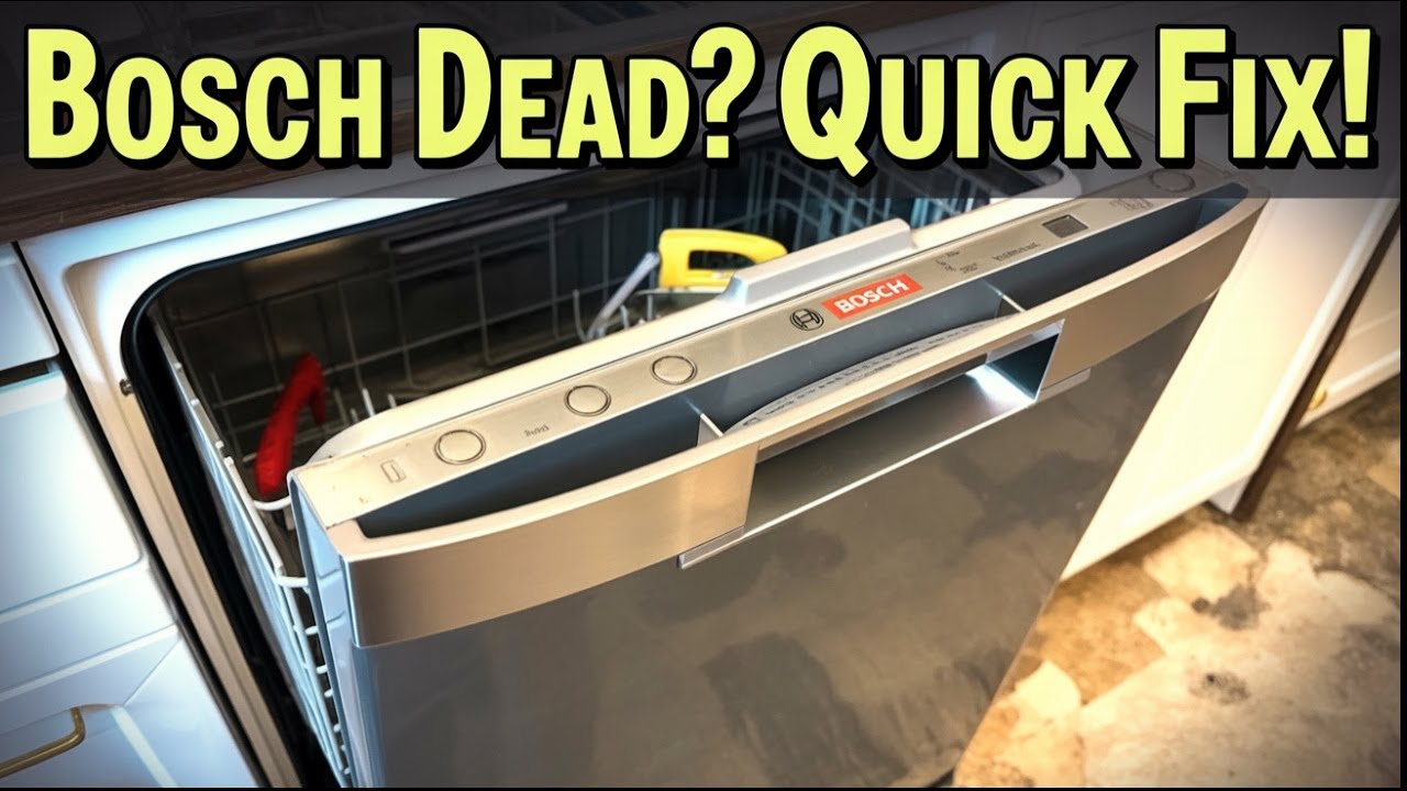 ✨ Bosch Dishwasher   No Power   Easy DIY Fix ✨