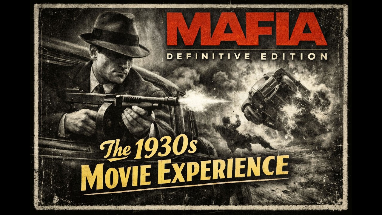 Mafia Definitive Edition - THE 1930S MOVIE EXPERIENCE  [Real 16mm & Optical Sound]