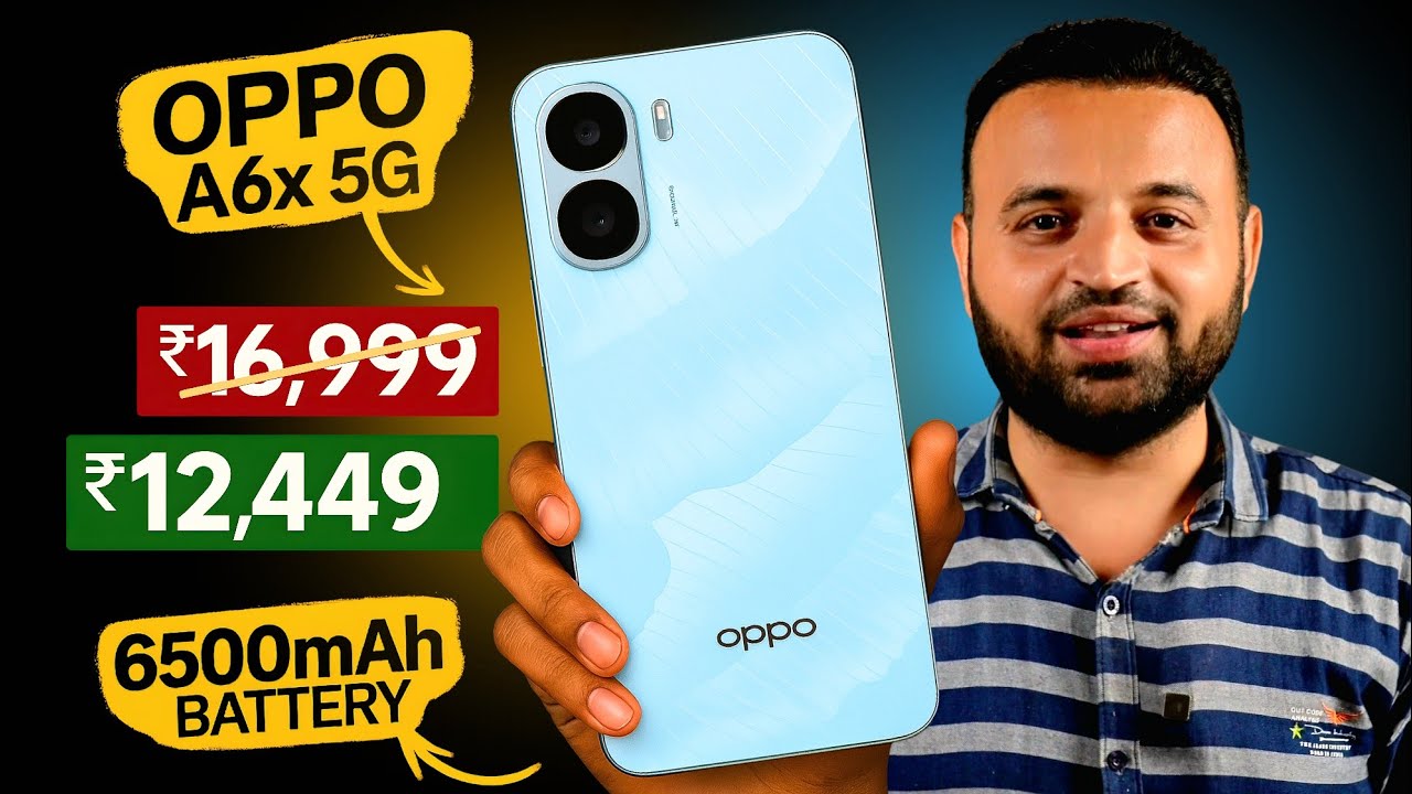 OPPO A6x 5G Full Review - Best Smartphone Under ₹15,000? Camera, Gaming, Battery & Performance Test