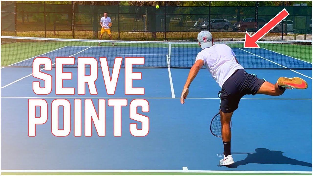 Serve Point Play Coaching with Shamir | 4.5 NTRP Tennis Lesson