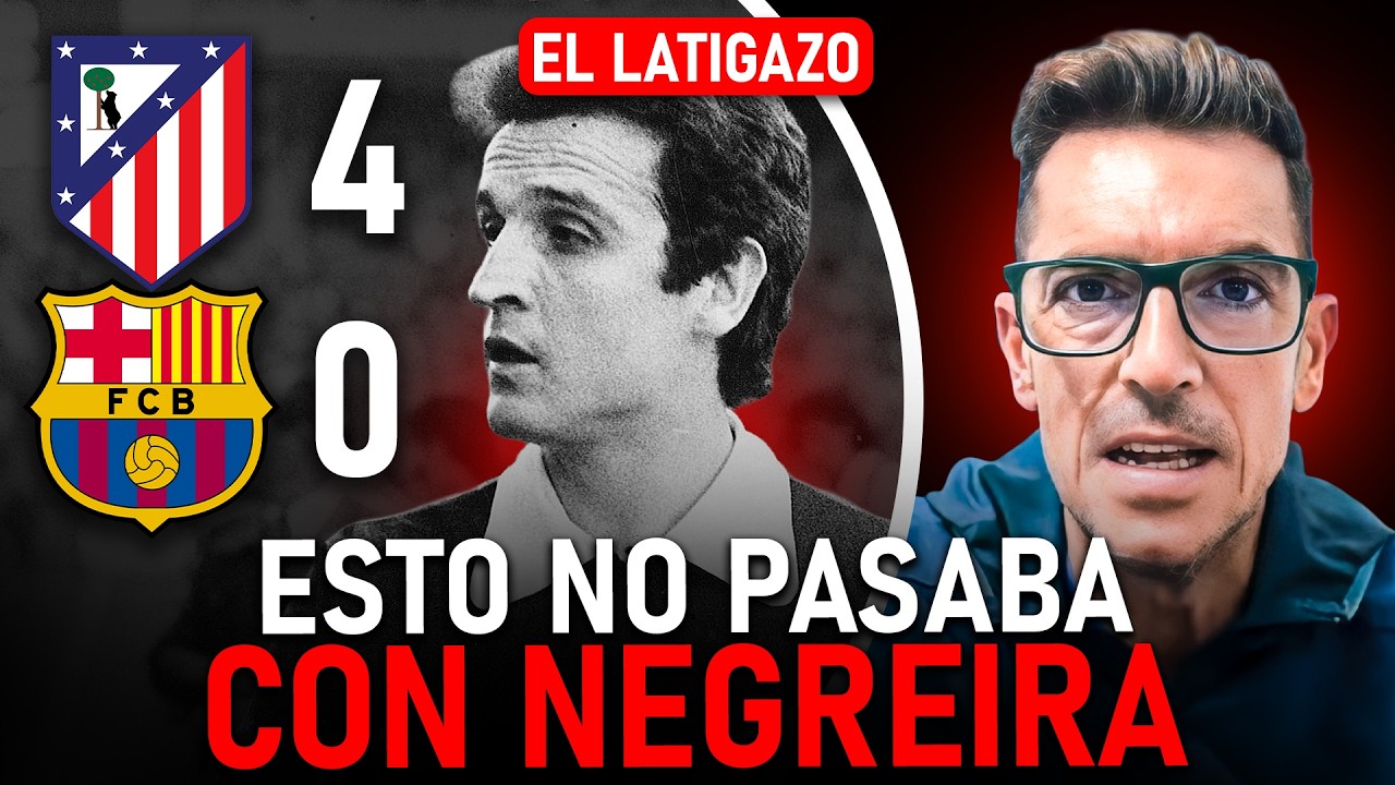 CON NEGREIRA VIVÍAN MEJOR | EL BARCELONA LLORA POR ACIERTOS ARBITRALES