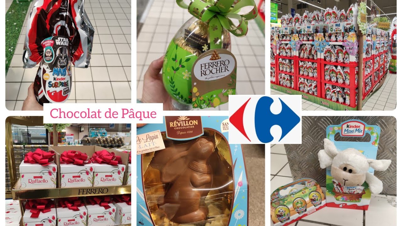 Carrefour Spécial chocolat de Pâque 🐰🍫 31/03/2022
