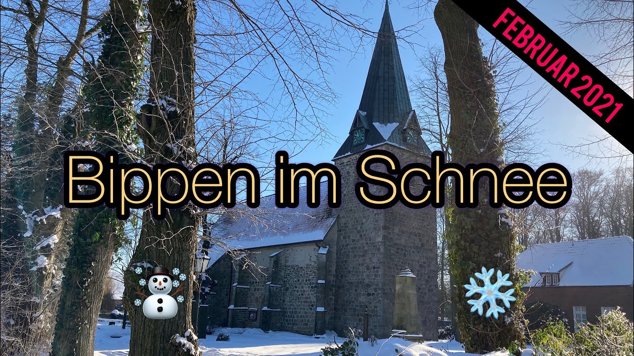 Bippen im Schnee | Momentaufnahme im Februar 2021