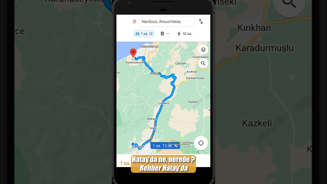 Hatay Kent Rehberi Uygulaması