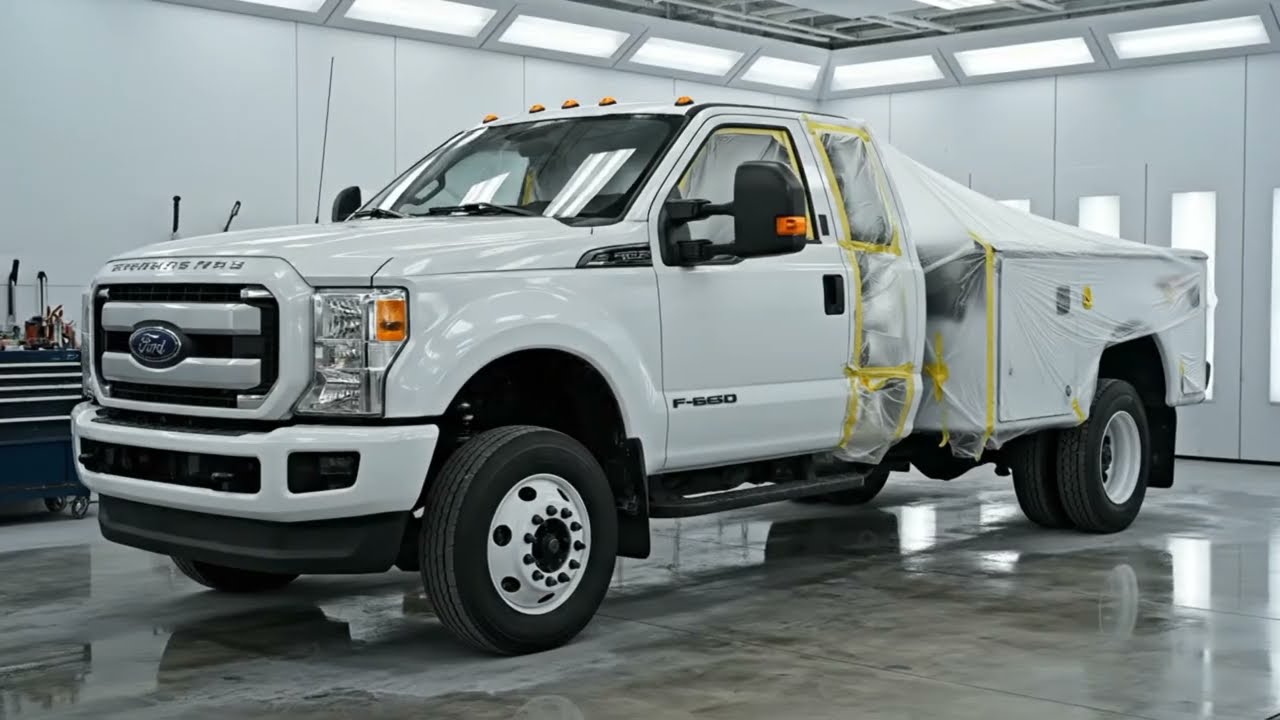 ASMR Car Restoration! Full Restoration Ford F-650 Silent Rebuild to New