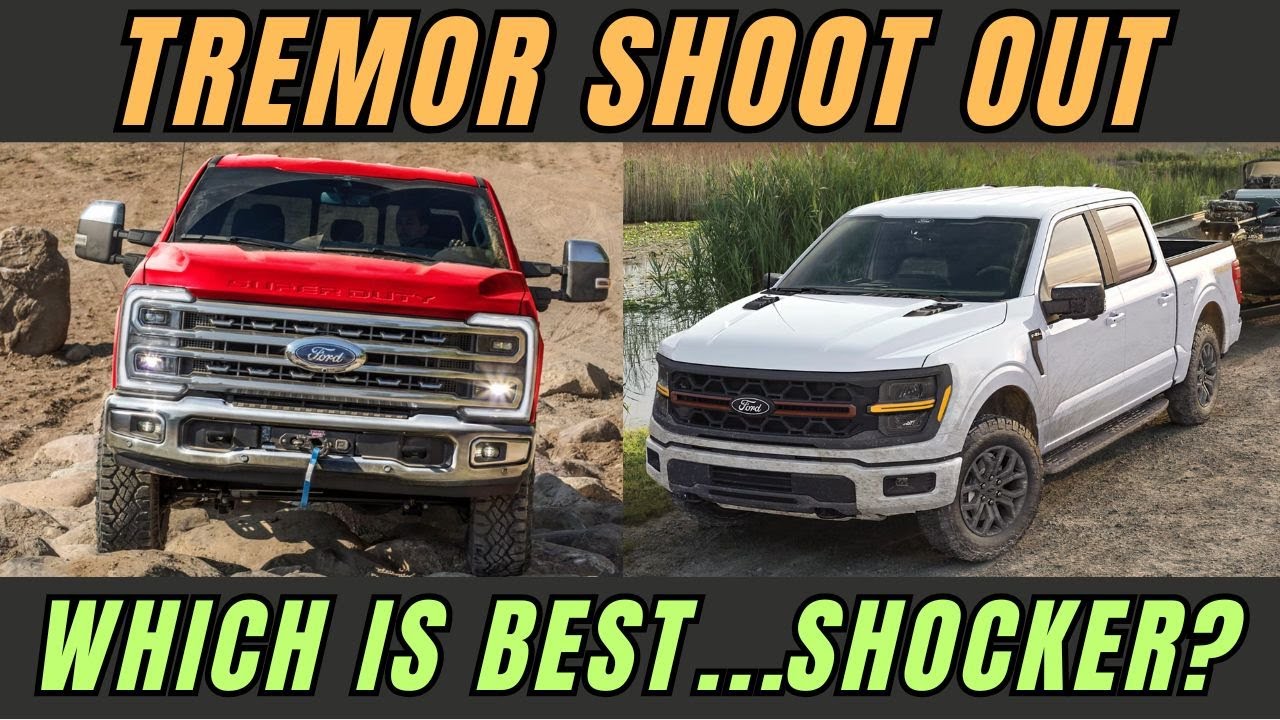 2025 Ford F-150 vs F-250 Tremor 5.0l V8 vs 7.3l V8 which is better value truck? Big shocker!
