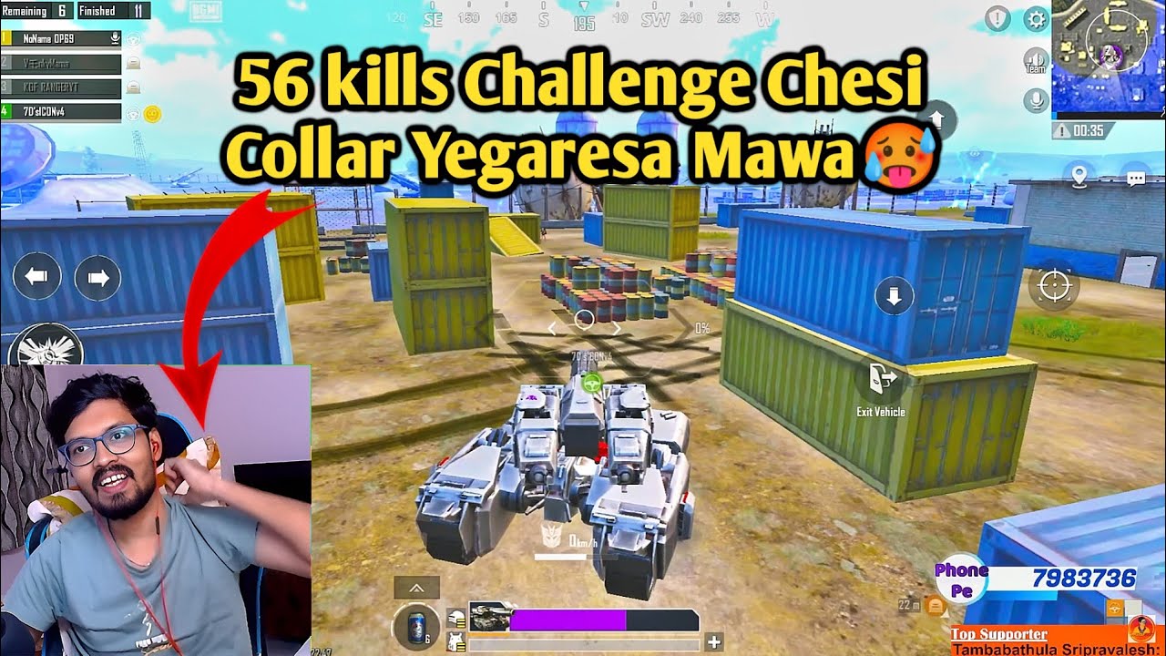 56 Kills & Full Comedy with Venky🤣, Don't Miss the End👌