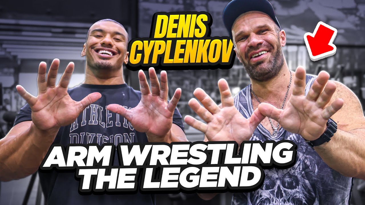 Arm Wrestling with Denis Cyplenkov