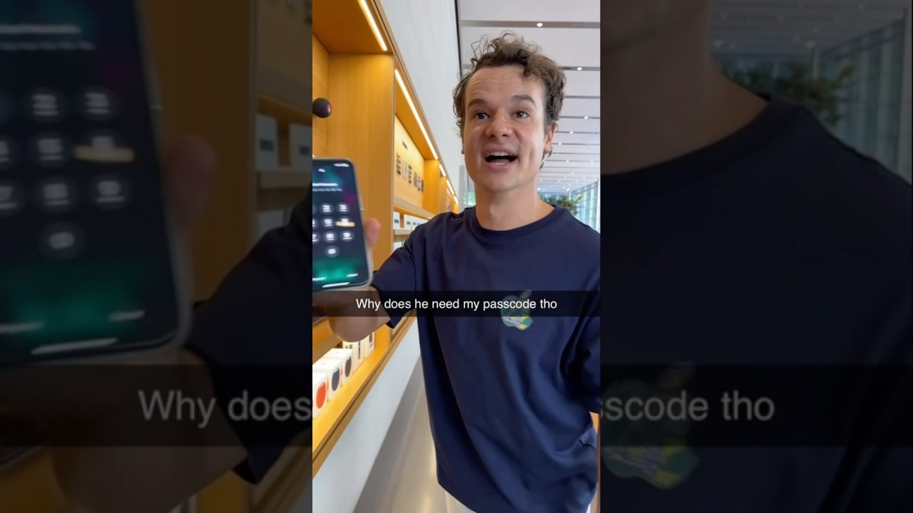 Why do Apple employees do this 😭