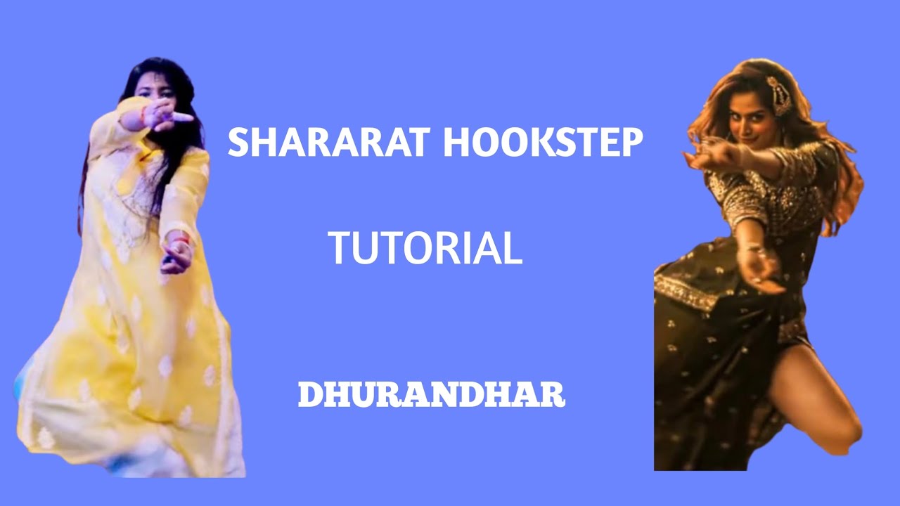 SHARARAT HOOKSTEP TUTORIAL (DHURANDHAR) | 