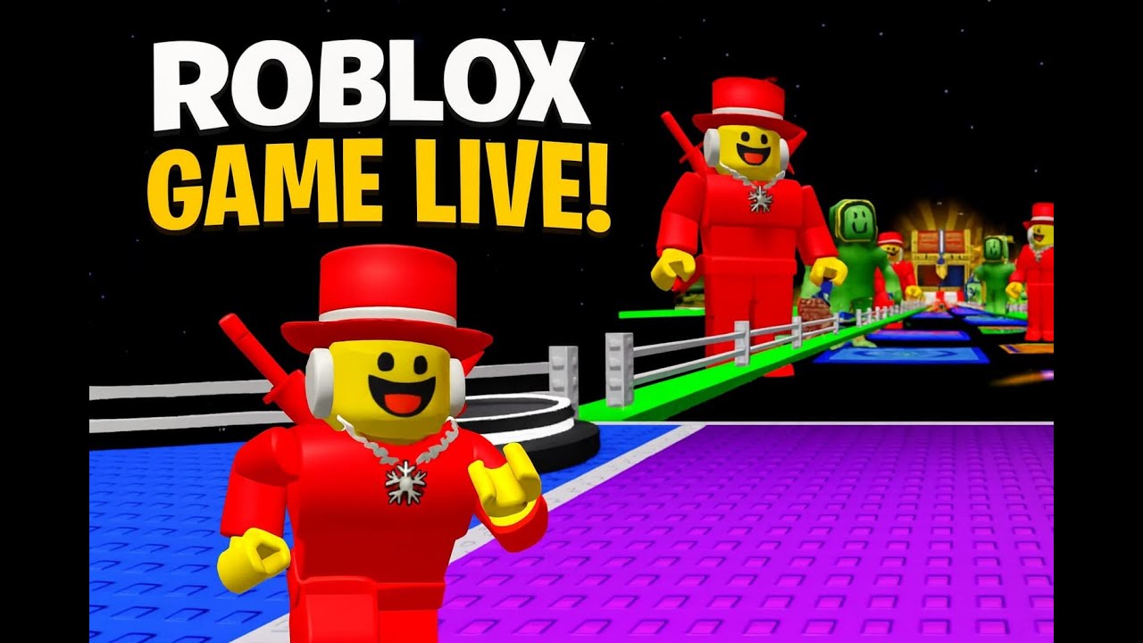 Live Roblox Playing With Every Viewers And Streamer