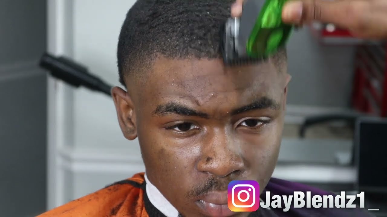 Crazy High Taper Tutorial / Shag * HUGE TRANSFORMATION CRISPY LINE*