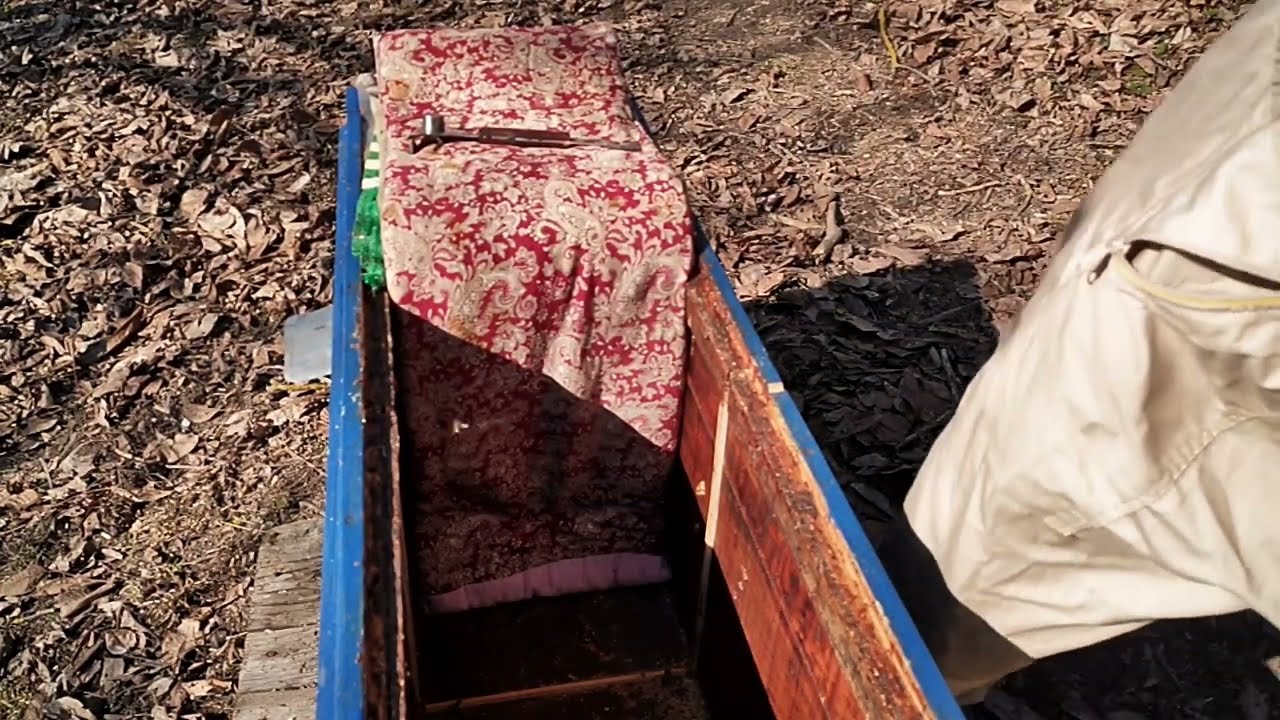 ЯК ПРОДЕЗИНФІКУВАТИ  ВОГНЕМ ВУЛИК  В СЕРЕДИНІ БЕЗ ПЕРЕСАДКИ БДЖІЛ !