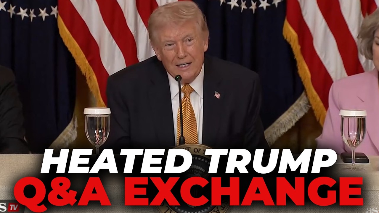 Trump GRILLED by journalists on IRAN WAR, ECONOMY and EXIT PLAN