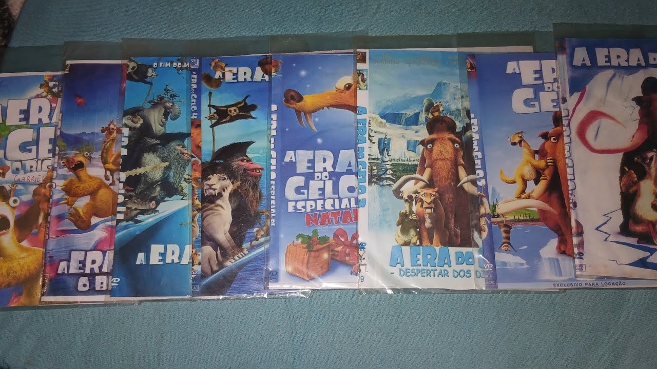 Coleção DVD A Era Do Gelo Coleção Completa #13