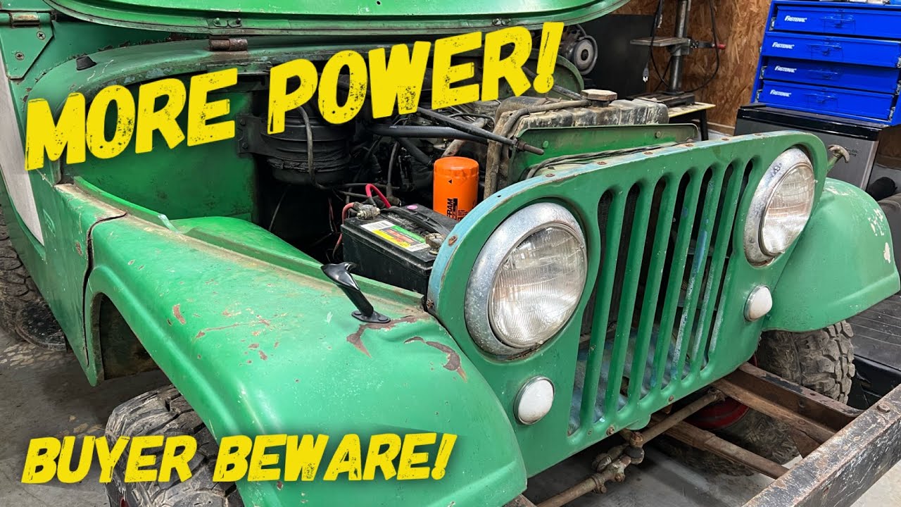 Vintage Jeep Alternator Conversion!