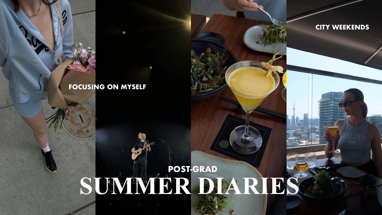 SOLO DIARIES: city summer weekends, prioritizing wellness, best TO patio & Ed Sheeran concert