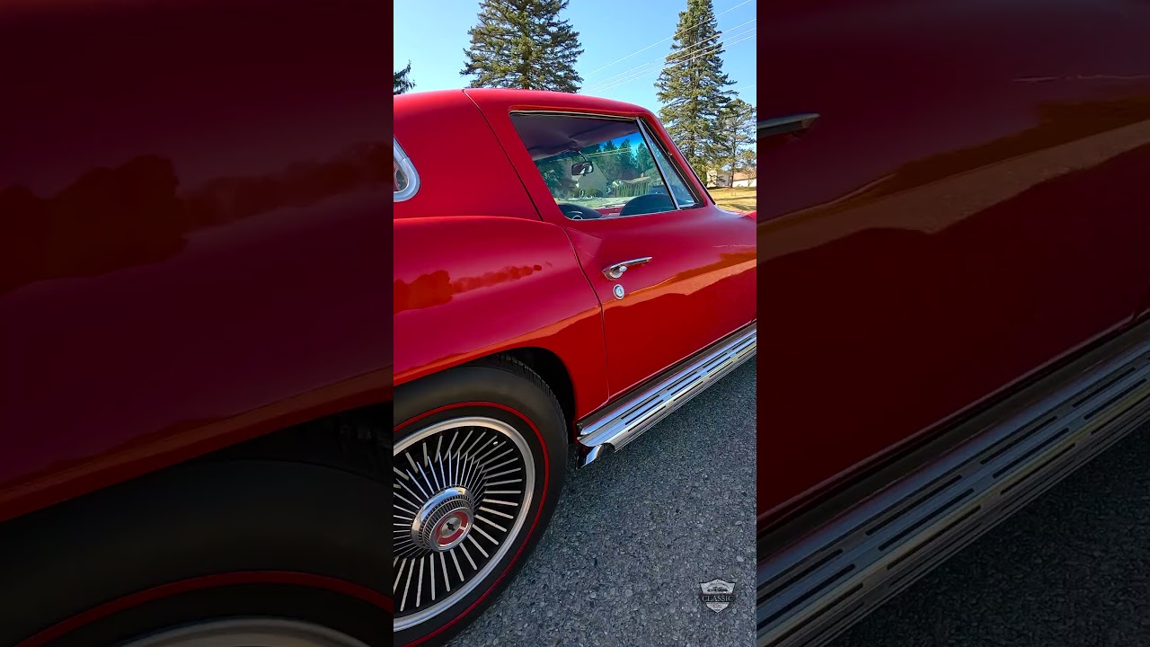 1967 Corvette 327 With Side Pipes!