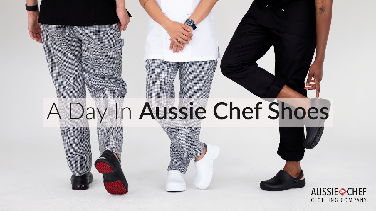 A Day in Aussie Chef Shoes - Australian Chef Shoes Specialist Since 1986